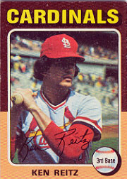 1975 Topps Baseball Cards      027      Ken Reitz